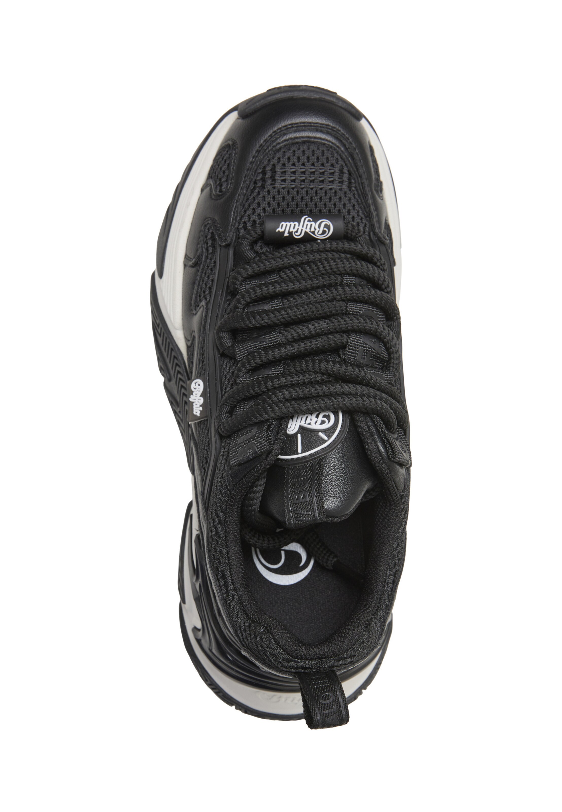 BUFFALO Sneakersy niskie 'Fion One' w kolorze czarny