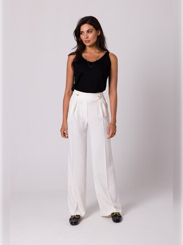 BeWear - Loosefit Pantalón plisado en beige