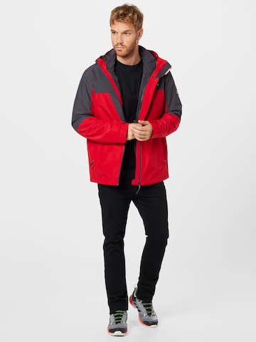 JACK WOLFSKIN Outdoorjas 'Rhapsody' in Rood