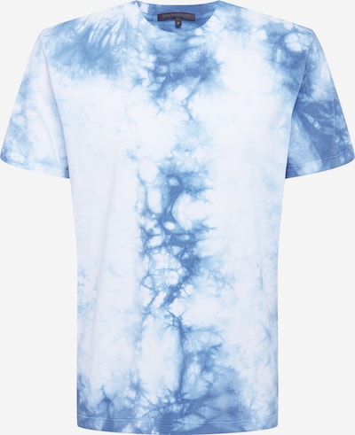 Tricou 'SAMUEL' DRYKORN pe albastru / alb, Vizualizare produs