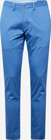 Polo Ralph Lauren Slimfit Chino 'BEDFORD' in Blauw: voorkant