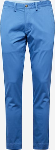 Polo Ralph Lauren - Slimfit Calças chino 'BEDFORD' em azul: frente