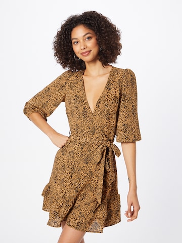 Robe Dorothy Perkins en marron : devant