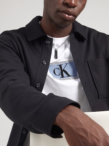 Calvin Klein Μπλουζάκι σε λευκό
