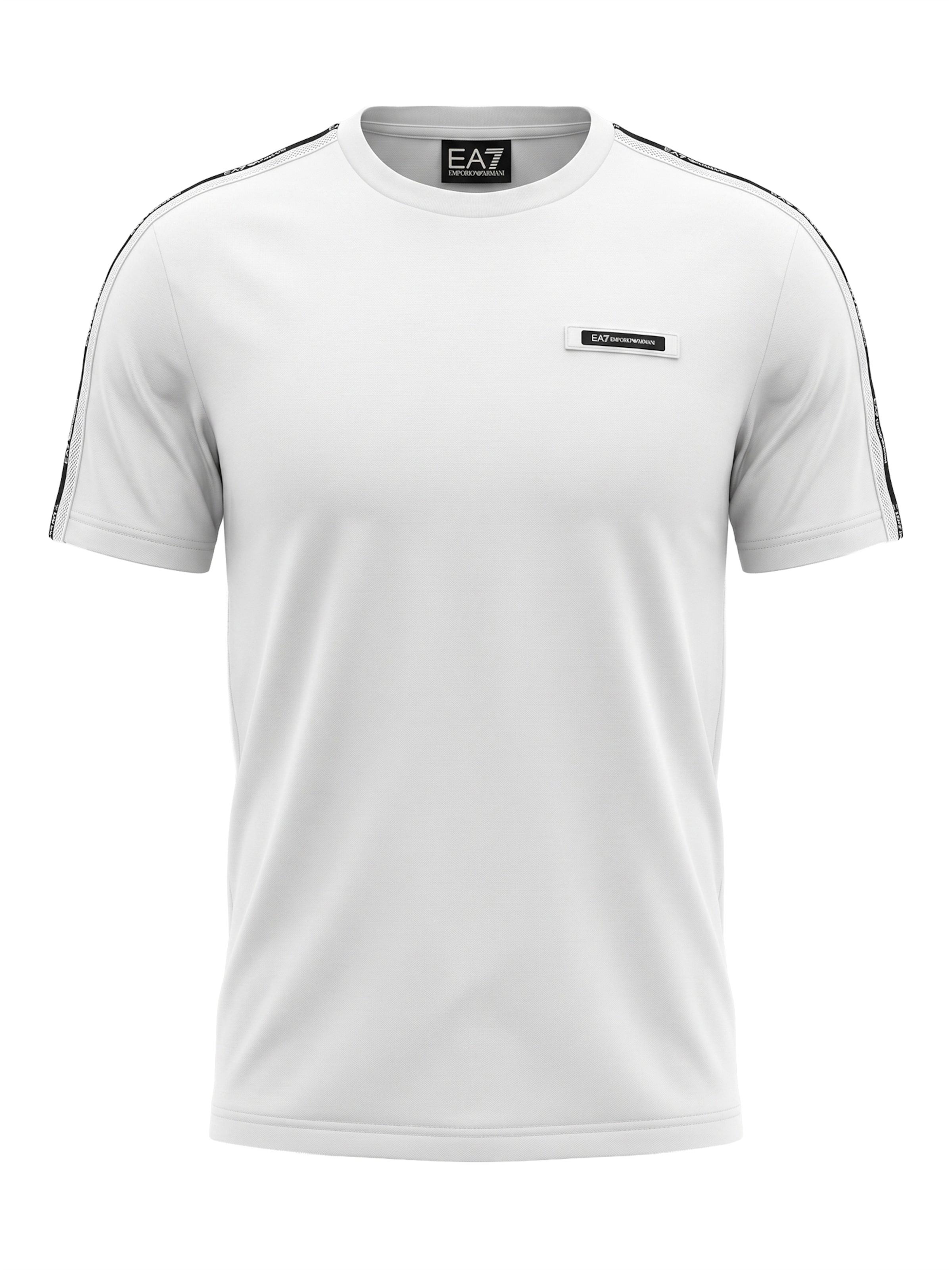 EA7 Emporio Armani Shirt in White: front