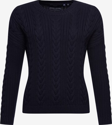 Pull-over Superdry en bleu : devant