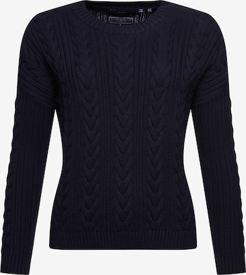 Pull-over Superdry en bleu : devant