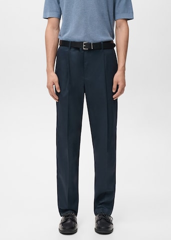 MANGO MAN Loosefit Hose 'Lighter' in Blau: Vorderseite