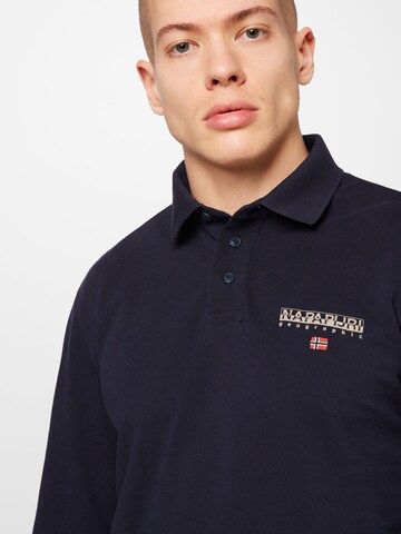 NAPAPIJRI Poloshirt 'AYAS' in Blau