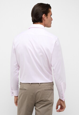 ETERNA Comfort fit Button Up Shirt in Pink
