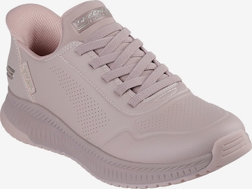 SKECHERS Slip-Ons in Pink: front