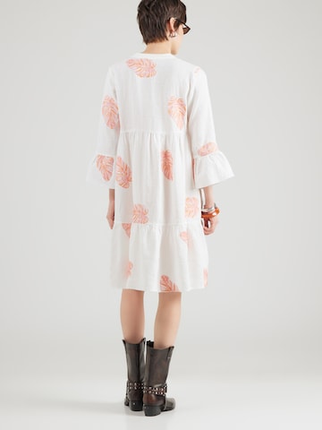Emily Van Den Bergh Καλοκαιρινό φόρεμα σε λευκό