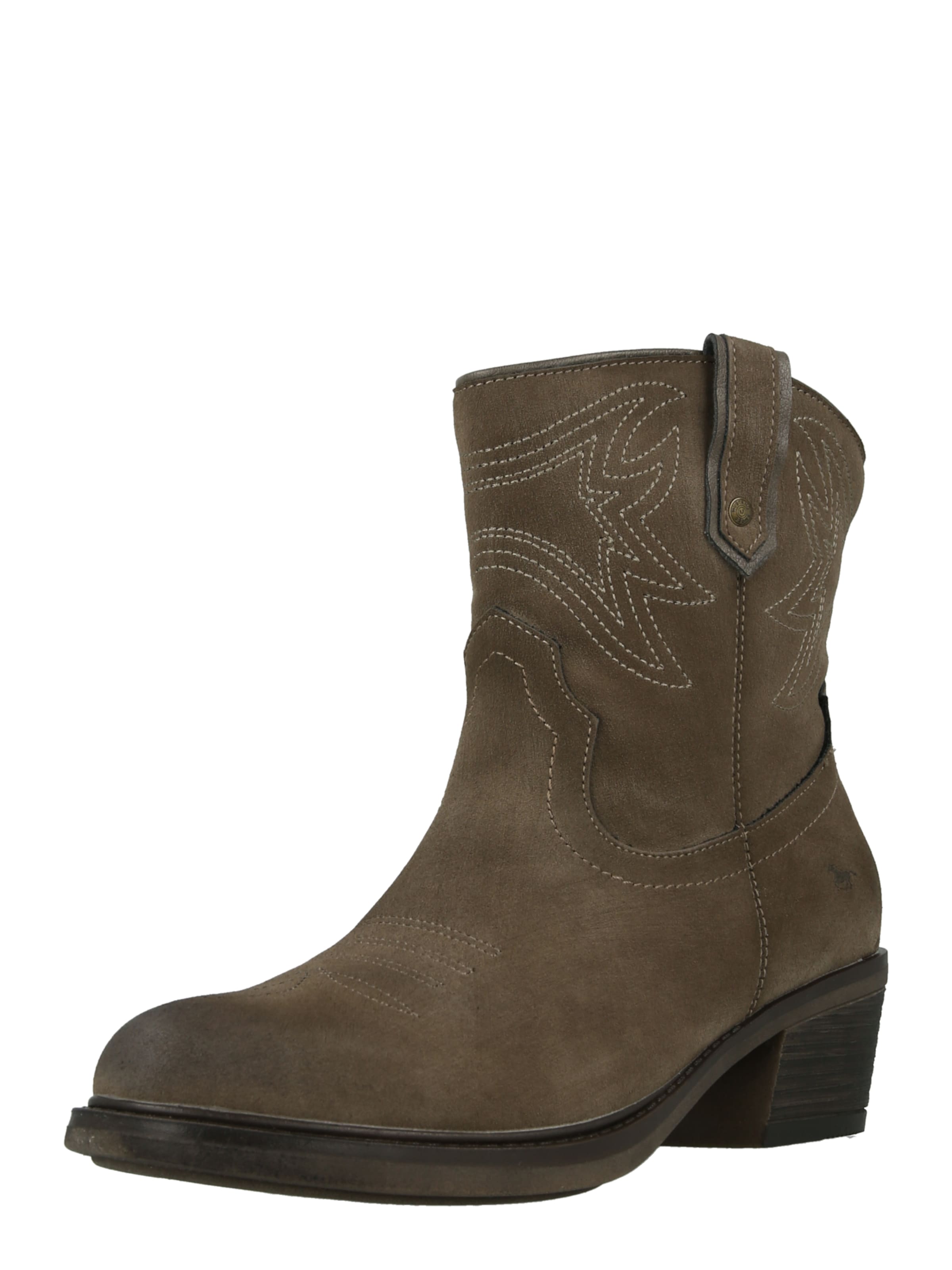 Cizme de cowboy de la MUSTANG pe gri: față