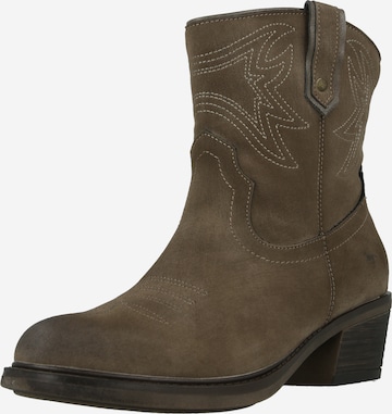 MUSTANGKaubojske čizme - siva boja: prednji dio