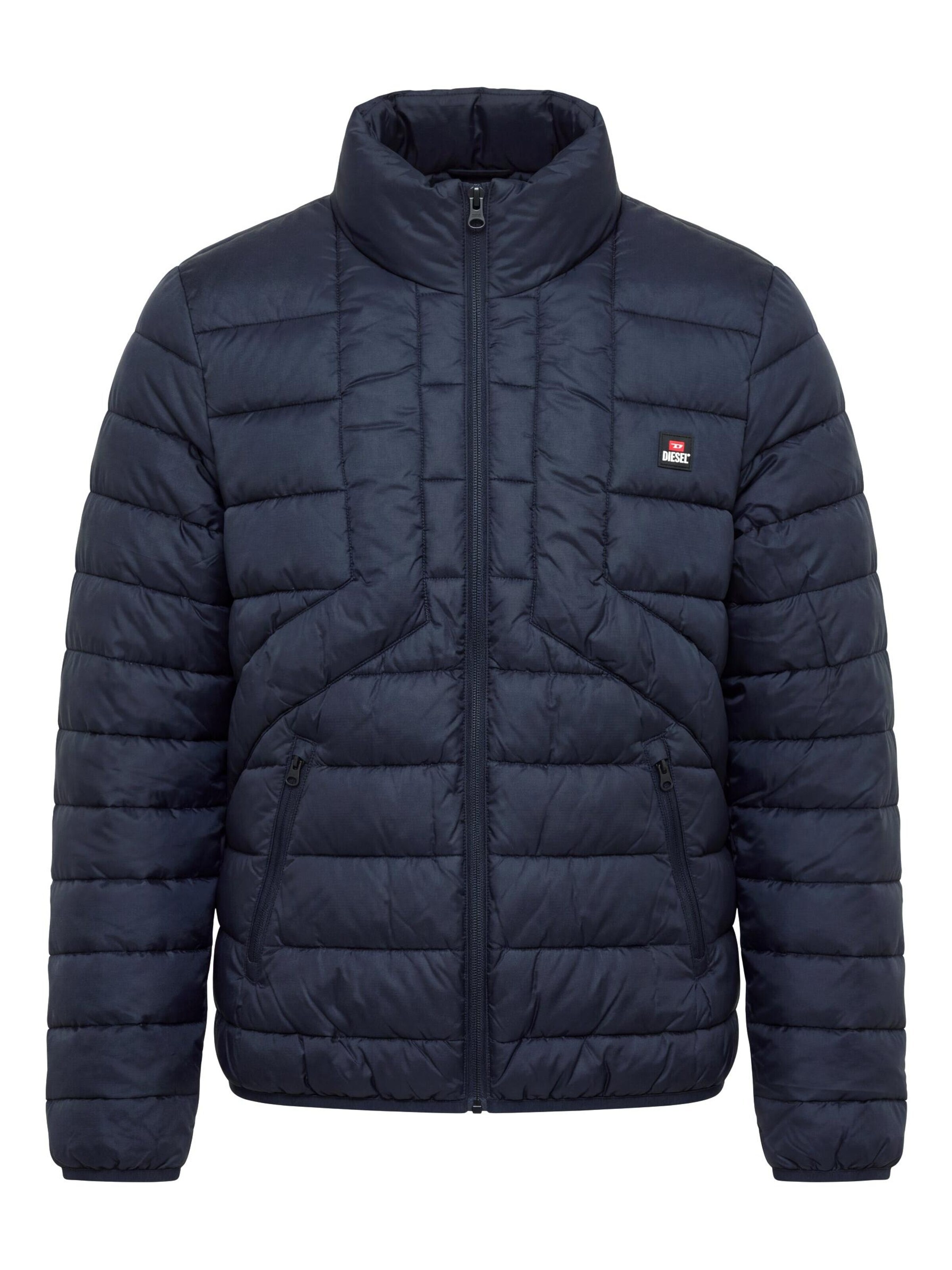 DIESEL Übergangsjacke 'W-DWAIN-OUTNOH'‌‌‌‌‌‌‌ in Blau: Vorderseite