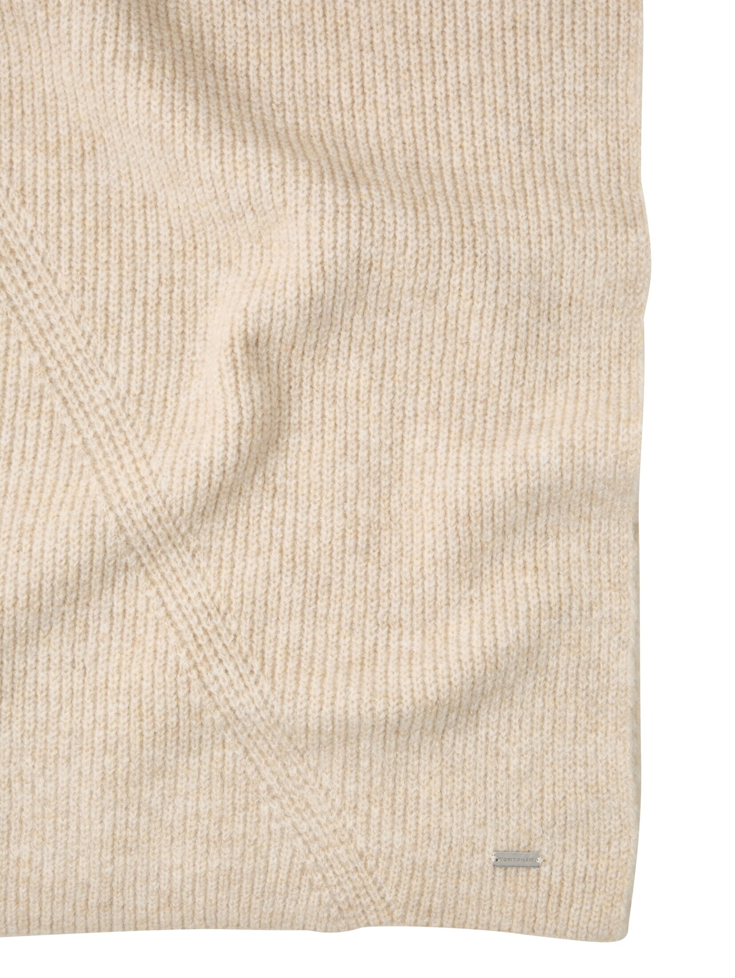 TOM TAILOR Sjaal in Beige