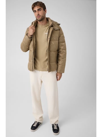 GUESS Winter Jacket in Brown