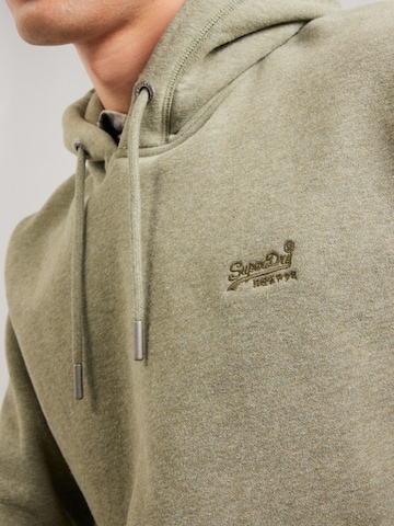 Superdry Μπλούζα φούτερ 'Essential' σε πράσινο