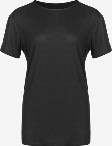 Athlecia Performance Shirt 'LIZZY' in Black: front