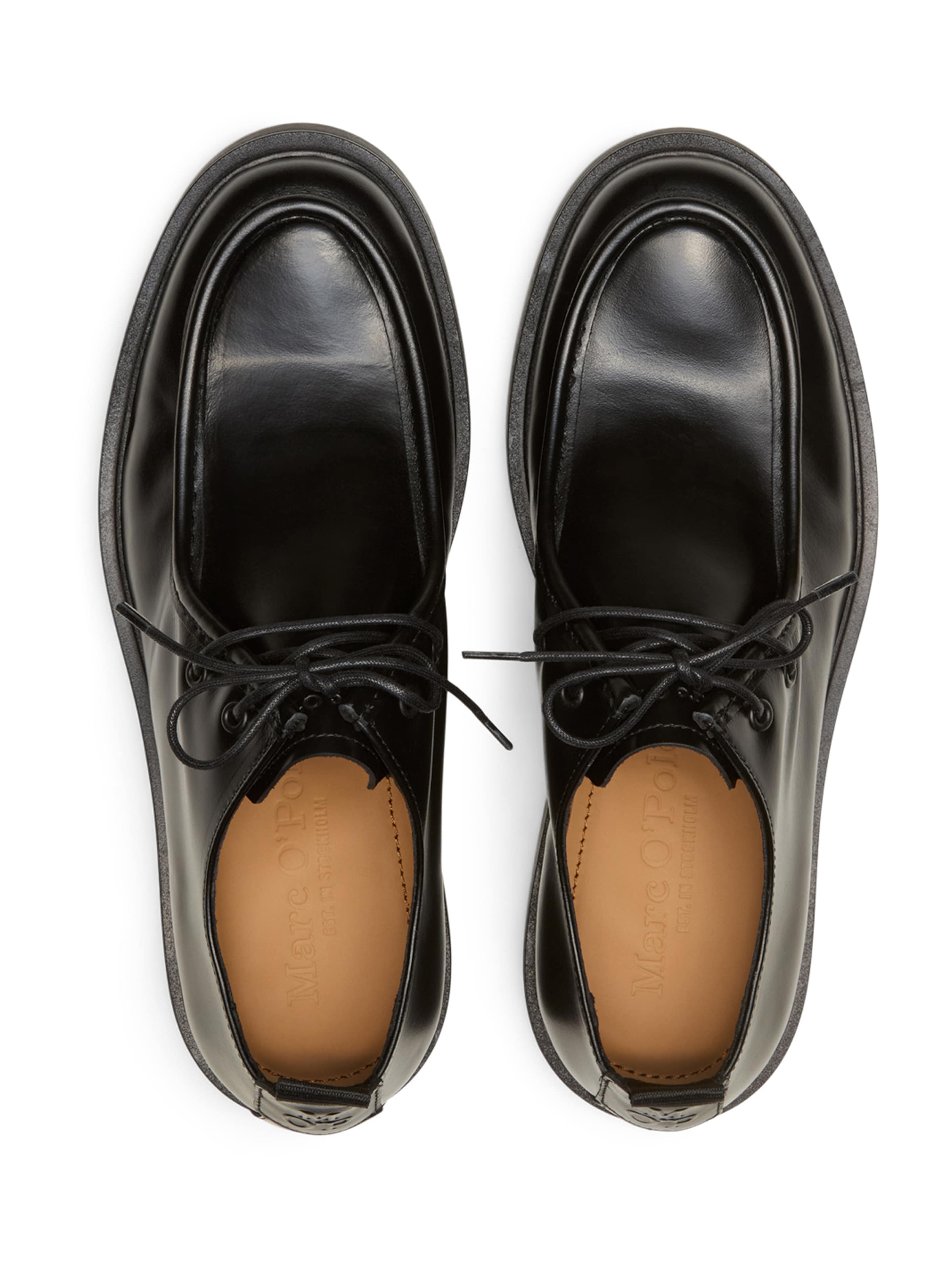 Marc O'Polo Nauhakengät värissä musta