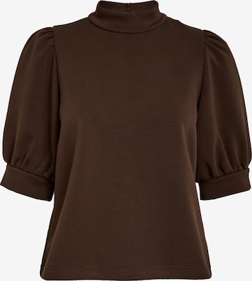 Peppercorn Top 'Minnie' in Brown: front