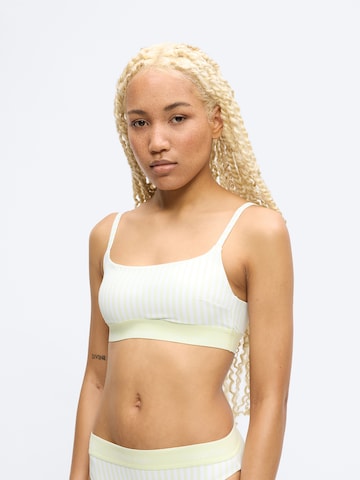 Bustino Top per bikini di Calvin Klein Swimwear in verde: frontale