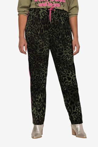 Angel of Style Regular Pants in Green: front