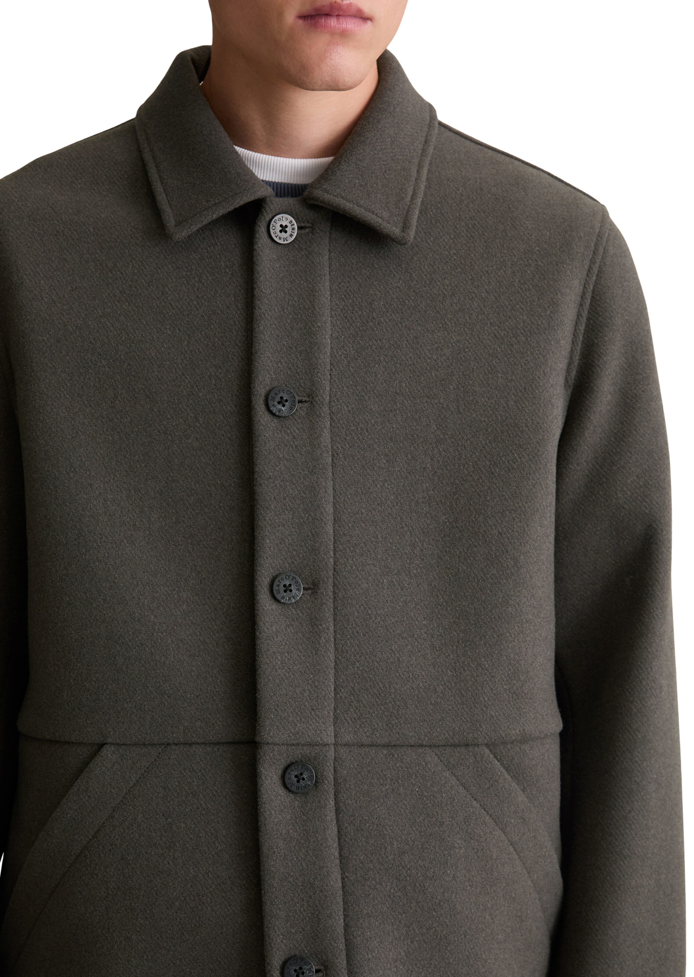 Veste mi-saison Marc O'Polo DENIM en gris