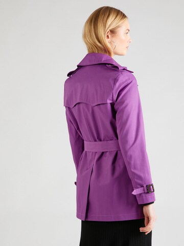 Palton de primăvară-toamnă de la Lauren Ralph Lauren pe mov