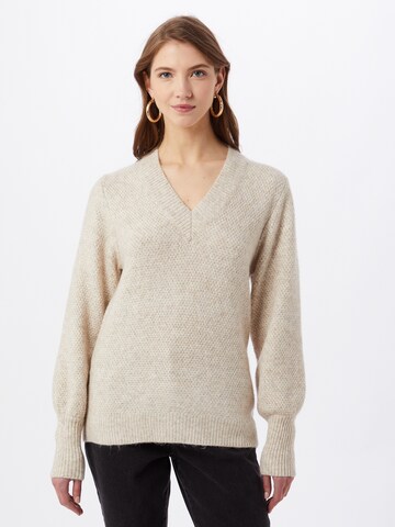 Kaffe Pullover 'Merana' in Beige: predná strana