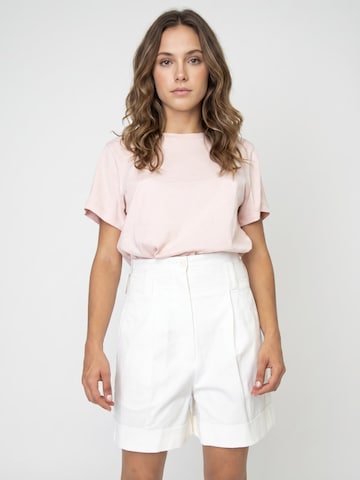 LACOSTE Baggy Hose‌‌‌‌‌‌ in Weiß: Vorderseite