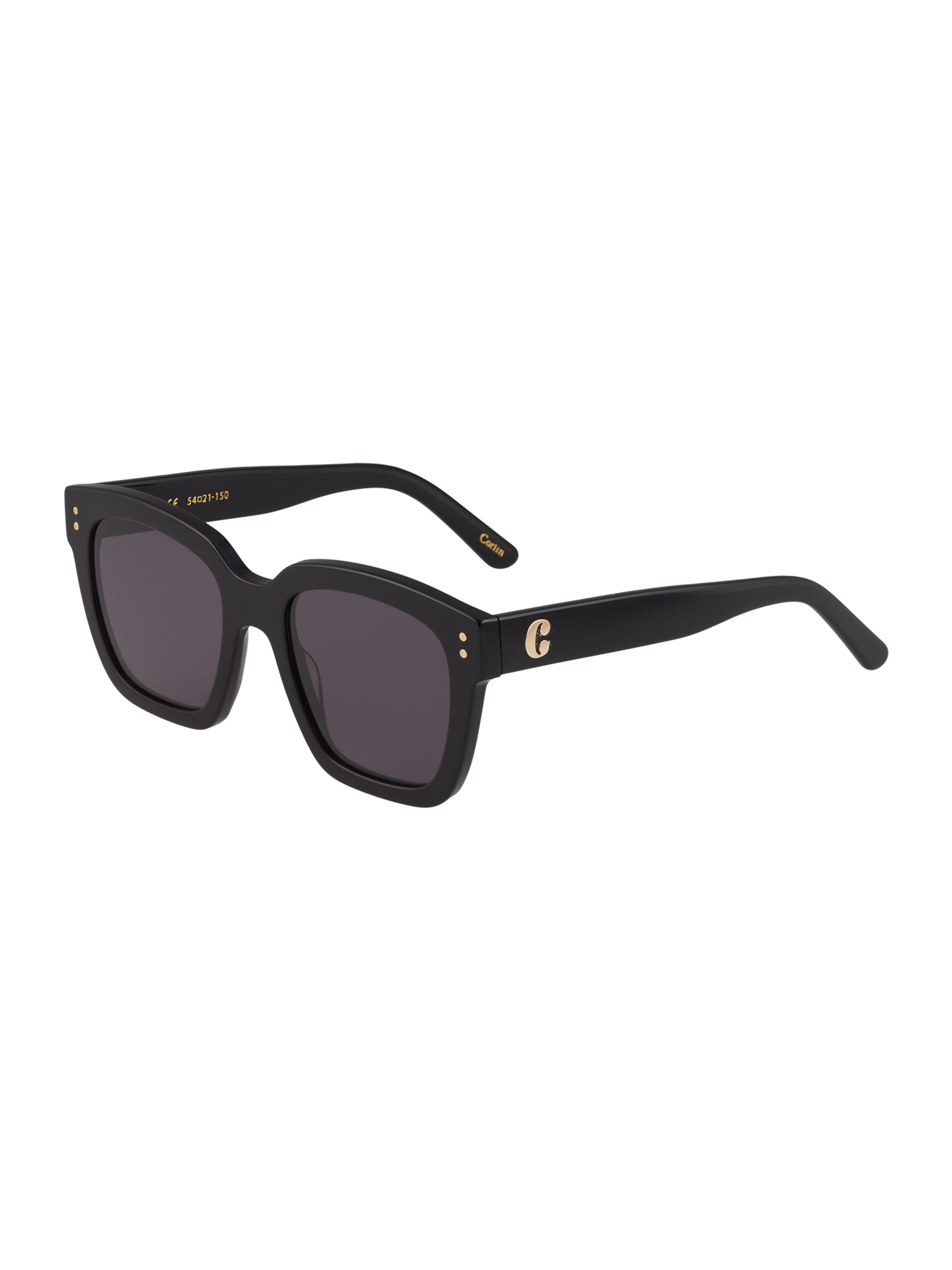 Corlin Sunglasses 'Modena' in Black: front