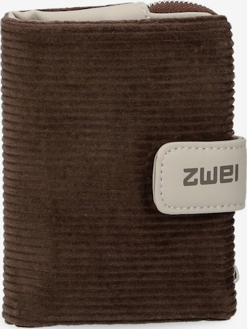 ZWEI Portemonnee 'MADEMOISELLE.M MW5' in Bruin: voorkant