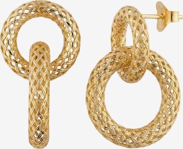 Jobo Earrings in Gold: front