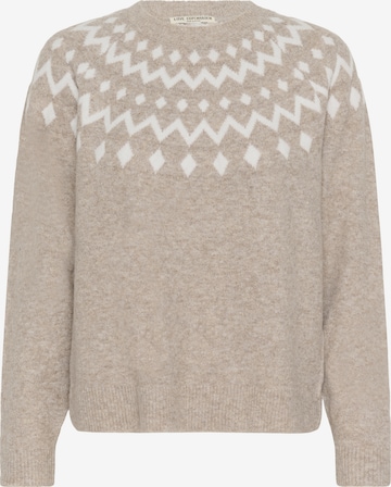 Love Copenhagen Pullover 'Fair' i beige: forside