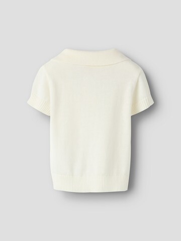 Lil'Atelier Pullover i hvid