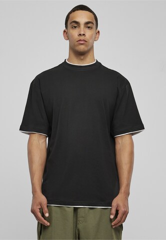 Urban Classics Shirt in Schwarz: Vorderseite