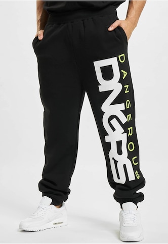 Dangerous DNGRS Loose fit Pants in Black: front