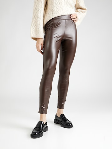 GAP Regular Leggings i brun: framsida