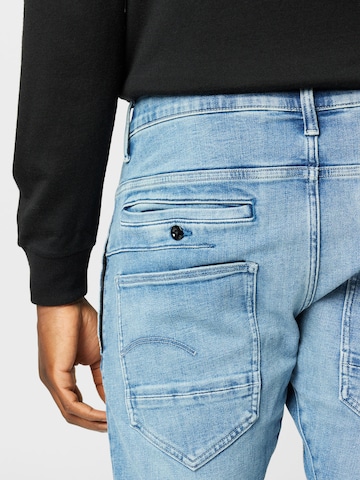 G-Star RAW Slimfit Jeans 'D-Staq' i blå