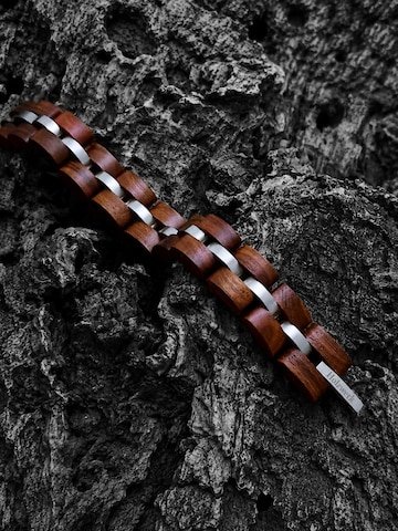 Holzwerk Bracelet 'LEHMSEE' in Brown