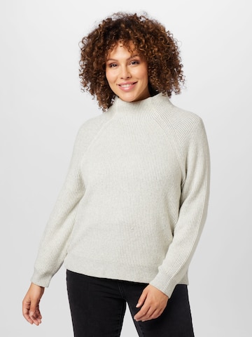 Tom Tailor Women + Sweater in Grey: front