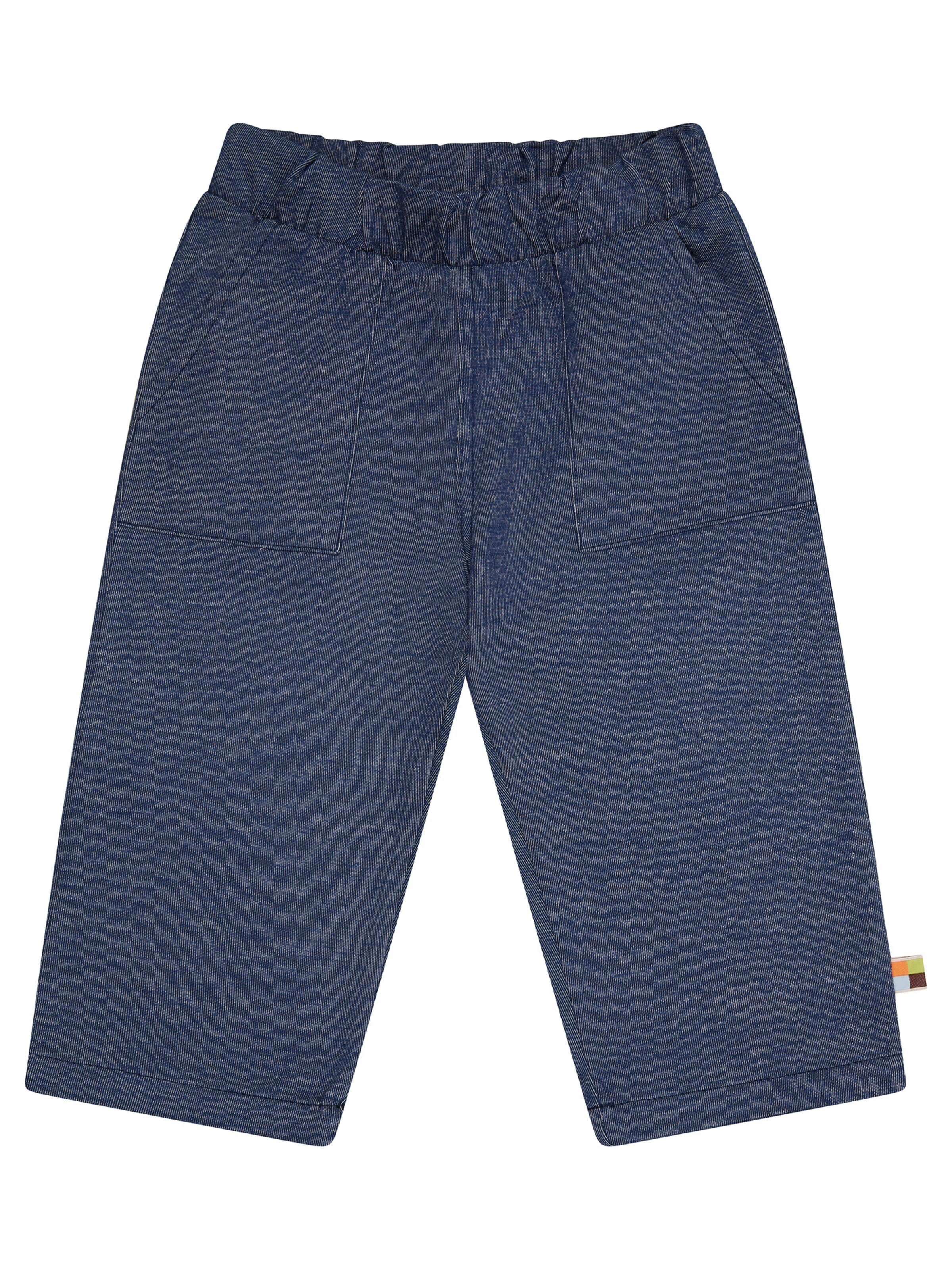 loud + proud Regular Pants in Blue: front