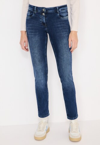 CECIL Slim fit Jeans in Blue: front