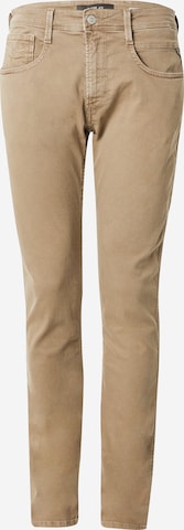 REPLAY Regular Jeans 'ANBASS' in Brown: front