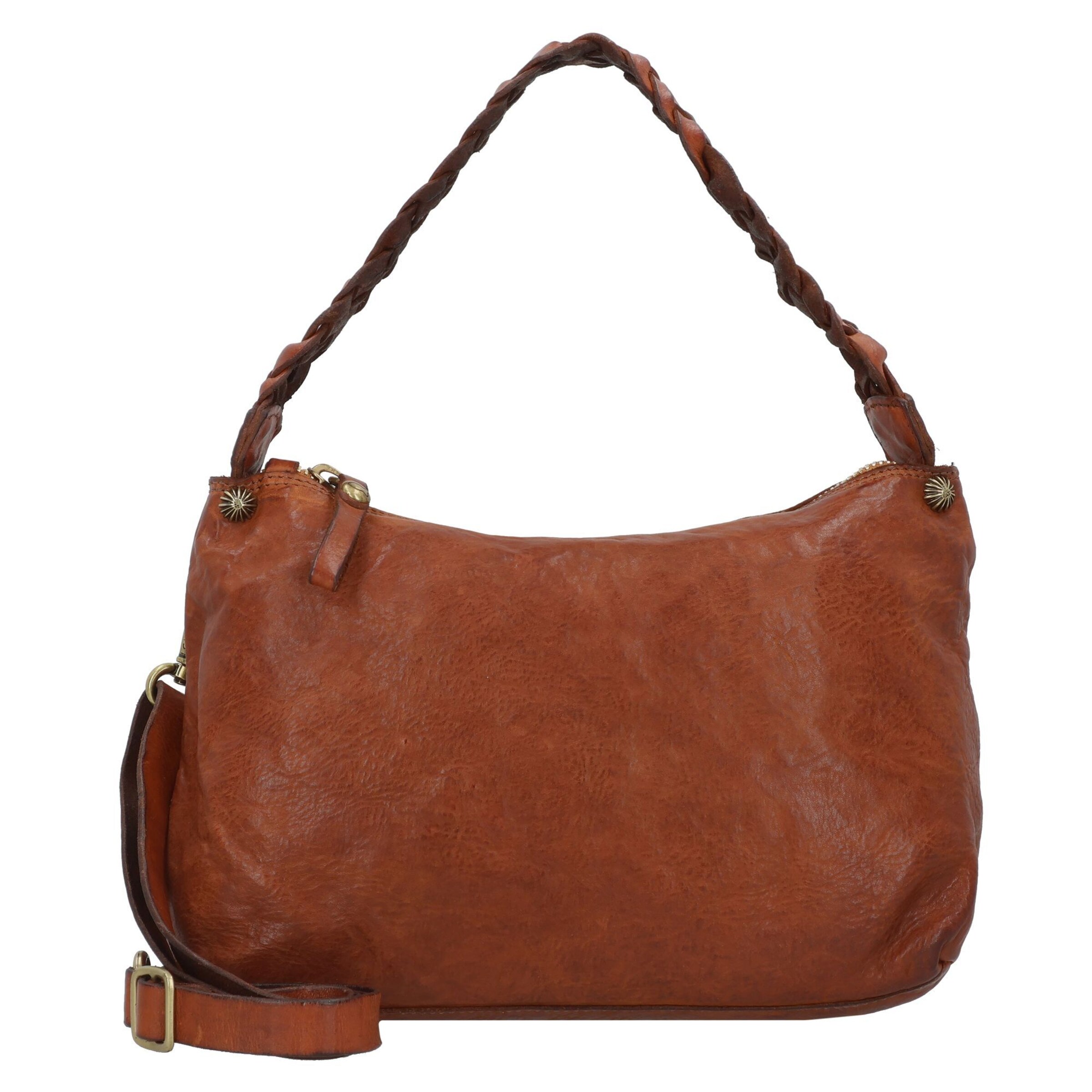 Campomaggi Shoulder bag 'Bice' in Brown: front