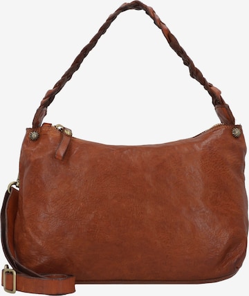 Campomaggi Shoulder bag 'Bice' in Brown: front