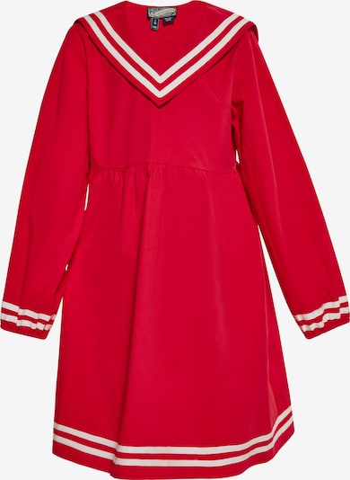 DreiMaster Vintage Vestido en rojo / blanco, Vista del producto
