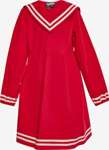 DreiMaster Vintage Kleid in Rot: predná strana