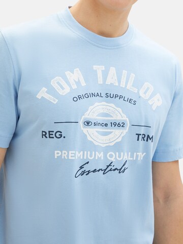 TOM TAILOR Shirt in Blauw